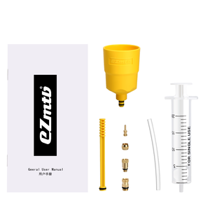 <span class=keywords><strong>Kit</strong></span> de purga de freno de bicicleta RIDERACE, juego de herramientas de aceite de freno de disco hidráulico para bicicleta de carretera, tapón de aceite de embudo para herramientas de reparación <span class=keywords><strong>Shimano</strong></span> <span class=keywords><strong>MTB</strong></span> - Product Image 2