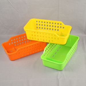 Plastic Storage Baskets For Medical Use Thickened Injection Molded Green Color Taizhou Origin - Product Image 3