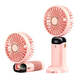 2023 Mini ventilateur portable pratique 5000mAh batterie Rechargeable USB vent fort étudiant ventilateur de poche électrique personnel