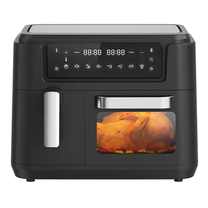 Freidora de Aire Doble Inteligente con Ventana de Vidrio Transparente, 8L, 9L, 10L, 4.5L, 9.5QT, con 2 Cestas Independientes - Product Image 4