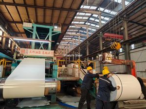 RAl 9010 renk kaplı PPGI bobinleri boyalı galvanizli çelik DX51D + AZ30 PPGL Coil bobin - Product Image 2