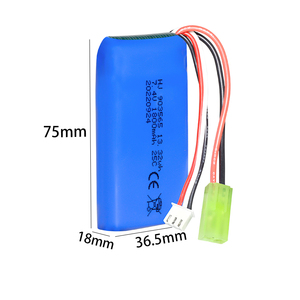 工厂定制7.4V 1800毫安时聚合物电池903565 25C遥控汽车玩具车越野锂电池电动车 - Product Image 1