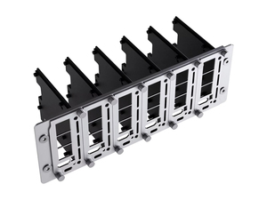 Kit de cluster de serveurs multi-nœuds PiRack-M6F pour Raspberry Pi 4/5, rack tout en alliage d'aluminium de 10 pouces, espace de montage de 2U de hauteur K425 - Product Image 5