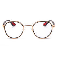 Lunettes rondes OEM ODM à la mode, monture TR90, logo personnalisé, lunettes rétro pour femmes et hommes, vente en gros, lunettes photochromatiques
