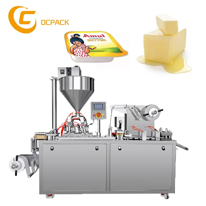 Semi Automatic Small Margarine Butter Blister Packaging Machine