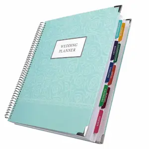 Cuaderno con logotipo personalizado, agenda financiera de boda, organizador de diario, libro, 2023