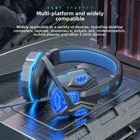 Casque de jeu filaire circum-auriculaire exclusif à faible MOQ avec suppression active du bruit (ANC) – Vente en gros usine pour le gaming