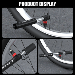 <span class=keywords><strong>Pompe</strong></span> à vélo miniature BAIMEI Mini <span class=keywords><strong>CO2</strong></span>, <span class=keywords><strong>pompe</strong></span> portable pour <span class=keywords><strong>VTT</strong></span> et vélo de route, gonfleur de vélo, valve Presta et Schrader, tuyau de <span class=keywords><strong>pompe</strong></span> - Product Image 5