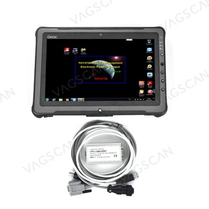 Tableta F110 para Toyota BT, Herramienta de Diagnóstico, Cable USB Canbox CPC, ARM7, Toyota BT Forklift Truck Canbox, Línea de Bus CAN TruckCom - Product Image 1