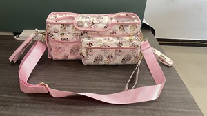 Bolsa <span class=keywords><strong>de</strong></span> Almacenamiento para Cochecito <span class=keywords><strong>de</strong></span> Bebé con Bolsillos para Biberones Aislados, Impermeable, <span class=keywords><strong>de</strong></span> Nailon, con Estampado Completo y Gran Capacidad, con Bolsa Desmontable - Product Image 3