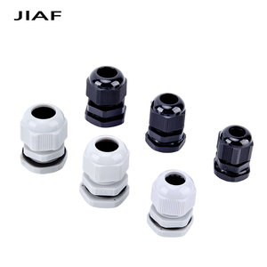 כבל בלוטת ניילון עמיד למים מפרק ip68 פלסטיק שחור חותם משותף pg7 תיבת שקע מחבר נעילה מחבר - Product Image 4