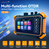 Analizador de Fibra Óptica Portátil NOYAFA |   Probador OTDR 12 en 1 para Instalación, Mantenimiento y Diagnóstico de Fallas en FTTH