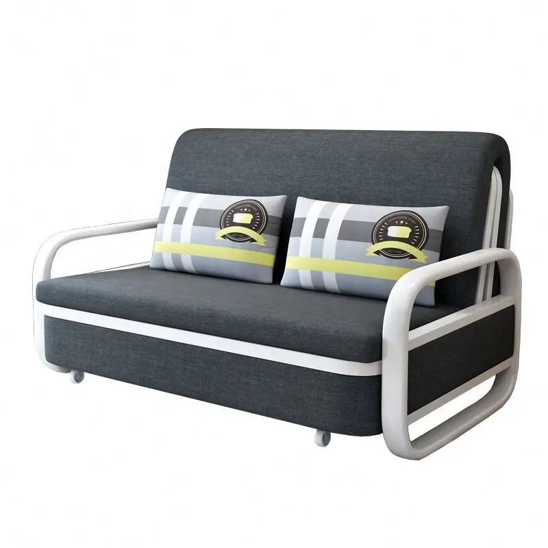 أريكة سرير عائلية صغيرة قابلة للفصل مصنوعة من القماش البسيط المزدوج الاستخدام القابل للطي للبيع بالجملة من المصنع لعام 2024