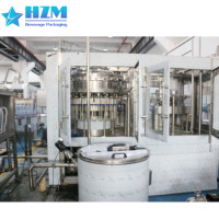 Máquina Automática para Llenado de Bebidas Carbonatadas, Máquina Embotelladora de Refrescos y Agua Carbonatada 3 en 1