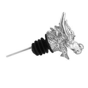 Vertedor de licor de acero inoxidable con forma de cabeza de dragón, vertedor de botellas de vino tinto, de aleación de Zinc - Product Image 5