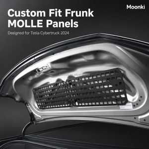 แผงเก็บของ MOLLE Frunk สำหรับรถ Tesla Cybertruck ปี 2024 จำนวน 2 ชิ้น ติดตั้งง่าย ใช้จัดเก็บอุปกรณ์ - Product Image 2
