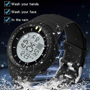 SANDA 6071 <span class=keywords><strong>2023</strong></span> nouvelle montre de sport pour hommes mouvement numérique calendrier <span class=keywords><strong>semaine</strong></span> chronomètre 3ATM étanche jeunesse mode cadran bande alarme - Product Image 5