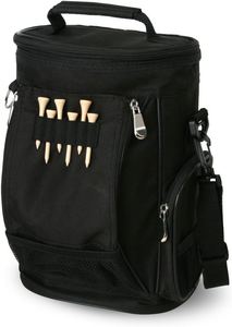 Custom Golf Bag Cooler and Accessory <b>Caddy</b> Portable Soft Sided 10 Can Insulated Cooler Bag - Product Image 2