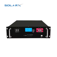 Sistema de almacenamiento de energía para el hogar Paquete de baterías de iones de litio 51,2 V 48V 100AH 200AH 300AH Baterías de rack Lifepo4 Byd Lifepo4 Batería
