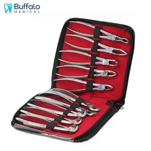 คีมถอนฟันปลอมสแตนเลสสตีลสำหรับวางและถอดอุปกรณ์ฝังฟันยี่ห้อ Buffalo ระดับมืออาชีพ คลาส 1 - Product Image 5