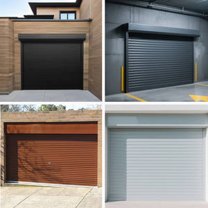 Porte <span class=keywords><strong>de</strong></span> <span class=keywords><strong>garage</strong></span> moderne en aluminium, porte à enroulement pour entrée <span class=keywords><strong>de</strong></span> <span class=keywords><strong>garage</strong></span>, applicable aux villas - Product Image 2