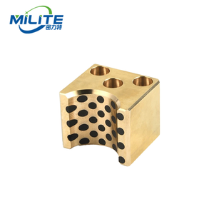 उच्च भार स्व-चिकनाई ग्रेफाइट कांस्य प्लेट ओम पीतल की प्लेट ओम पीतल की आधार स्लाइड - Product Image 6