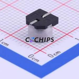 Condensateur électrolytique en aluminium SMD VES470M1ATR-0605, SMD, D6.3xL5.3mm 47uF 20% 10V 6.3mm - Product Image 2