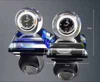 Nouvel assainisseur d'air liquide pour voiture en verre avec parfum longue durée et éclairage d'ambiance pour la décoration des aérateurs intérieurs et de la console centrale