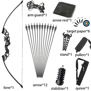 Arco de Tiro con Arco M122 de Aleación de Tracción Directa para Flechas Negras de 500 Spine, para Amantes del Tiro y la Caza al Aire Libre - Product Image 1