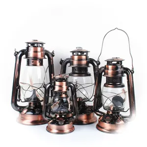 NEW Liangte 7 Colors 4 Sizes Outdoor Hiking Adjustable Light Tools Retro Kerosene Lamp Camping Lighting