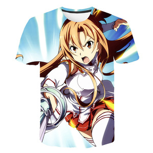 T-shirt pour homme imprimé en 3D, respirant, style anime <span class=keywords><strong>manga</strong></span>, Harajuku, décontracté, jersey - Product Image 4
