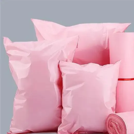 사용자 정의 로고 멀티 컬러 배송 폴리 우편물 플라스틱 봉투 소매 의류 자체 접착 익스프레스 가방
