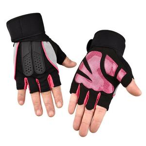 Guantes Deportivos para Levantamiento de Pesas, Entrenamiento, Fisicoculturismo, Ejercicio, con Soporte para Muñeca, para Hombre - Product Image 1