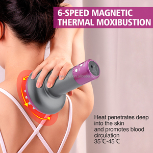 Dispositivo de Masaje Infrarrojo Portátil, Masajeador Corporal Rosa con Terapia de Luz Roja y Función de Vibración, Enchufable - Product Image 5