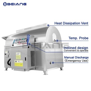 เครื่องคั่วเมล็ด<span class=keywords><strong>ฟักทอง</strong></span>อุตสาหกรรมประสิทธิภาพสูง ขายดี พร้อมระบบปล่อยอัตโนมัติ สำหรับโรงงานขนมขบเคี้ยว - Product Image 3