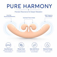 Bestmoon Erwachsenen-Sexspielzeug Lesbischer Vibrator Sexy Toy Doppelte Vibration Weiblicher Klitoris-Vibrator G-Punkt-Vibrator Sexspielzeug für Lesben