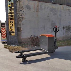 Chariot élévateur à palettes entièrement électrique sur mesure en usine, 1200*685 mm, grande roue, 5 tonnes, chariot élévateur à palettes électrique pour entrepôt - Product Image 5
