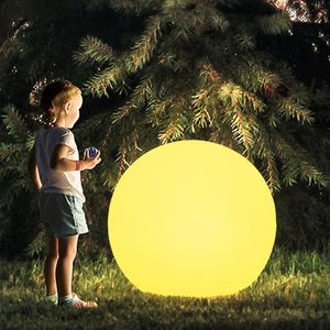 Lampes décoratives solaires d'extérieur étanche Led Kugelleuchte Spherical Garden Ball 40cm Ip65 80cm Motif Decoration Lawn Light - Product Image 1