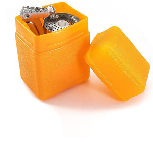 Sac à dos poêle brûleur Portable <span class=keywords><strong>Camping</strong></span> cuisinière à <span class=keywords><strong>gaz</strong></span> avec Piezoignition Support résistance au vent pour la randonnée en plein air cuisson - Product Image 6