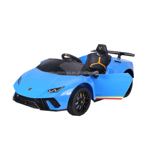 VIP BUDDY Luxury Cool license <span class=keywords><strong>Lamborghini</strong></span> Ride On Car Kids Cars Electric Ride On 12v con telecomando - Product Image 2