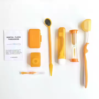 Vente en Gros Kit de Soins Bucco-dentaires Orthodontiques Professionnel Portable 8 Pièces pour Usage Domestique, Kit d'Hygiène Buccale