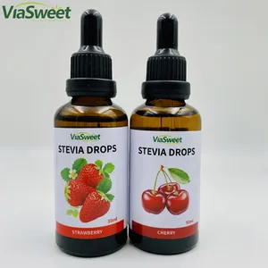 Phụ Gia Thực Phẩm Tinh Khiết Tự Nhiên Cao Tập Trung Hương Vị Stevia Giọt Chất Lỏng Stevia