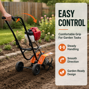 Mini <span class=keywords><strong>Motozappa</strong></span> Agricola Motorizzata per Giardini e Lavorazione del Terreno - Product Image 6