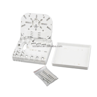 Kotak Distribusi Serat Optik Dinding Tipe 86 Siap Pakai FTTH DAMU 5G, 1 2 4 6 Core 8 Port GPON PLC Splitter