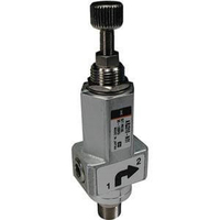 Vanne de commande pneumatique ARJ31001G ARJ31001G 7 bars, interface M5, R 1/8, série ARJ30
