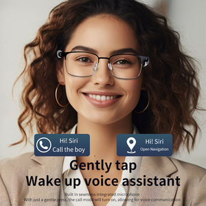 New GS06 thông minh không dây kính BT gọi điện thoại âm nhạc phát lại từ xa máy ảnh Tai nghe UV bảo vệ thể thao Kính mát cho nam giới phụ nữ - Product Image 5