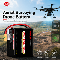 Penjualan Langsung Pabrik OEM ODM Baterai Drone Semi-solid State 456wh/kg 20000mah 10C Densitas Energi Tinggi Baterai Drone FPV
