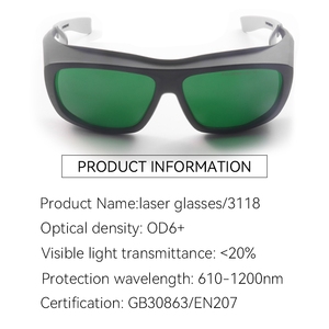 निसीम K3118 808nm और 1064nm डायोड लेजर सुरक्षा चश्मे od6 लेजर सुरक्षा चश्मे पूर्ण फ्रेम - Product Image 4