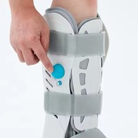 Range of Motion Walker Botte de marche gonflable en mousse orthopédique pour hommes et femmes