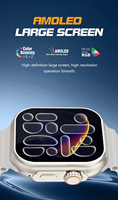 Reloj Inteligente B37 con Tarjeta SIM 5G, Pantalla Cuadrada AMOLED S11 Ultra, Carga Inalámbrica de Silicona, Pantalla de 50 mm, Compatible con Reproducción